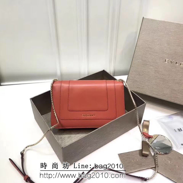 BVLGARI寶格麗 專櫃新款 蛇頭扣環 單層蛇頭包 鏈條單肩斜挎包 B39174 FYD1320